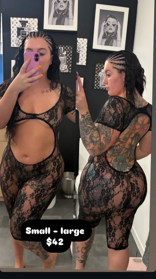 Lace Mami Romper