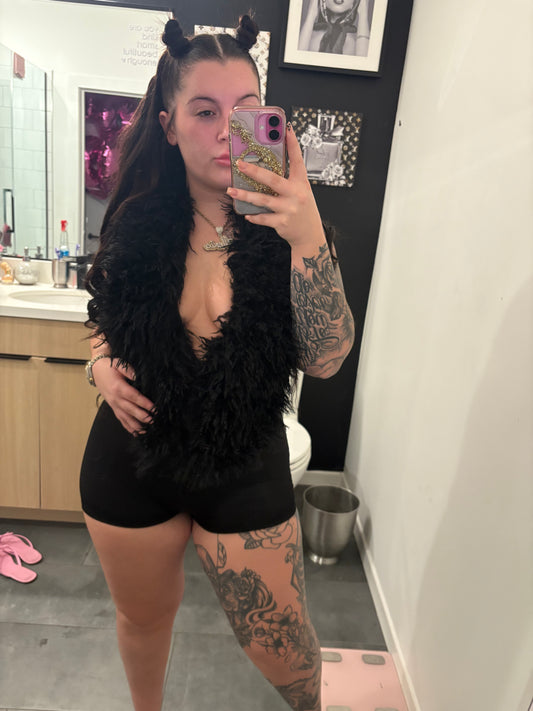 Fur Body suit