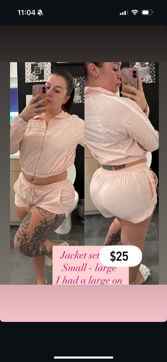 Pink jumpsuit